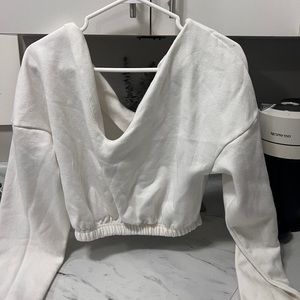 BooHoo Off-the-Shoulder Crop Sweater